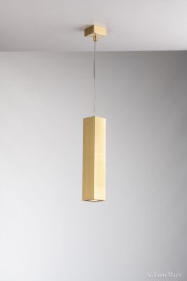 Sospensione quadra 1XGU10 non incl. 30 cm bianco-nero-oro-corten FLUKE-S30Q Sospensione quadra 1XGU10 non incl. 30 cm bianco-nero-oro-corten FLUKE-S30Q